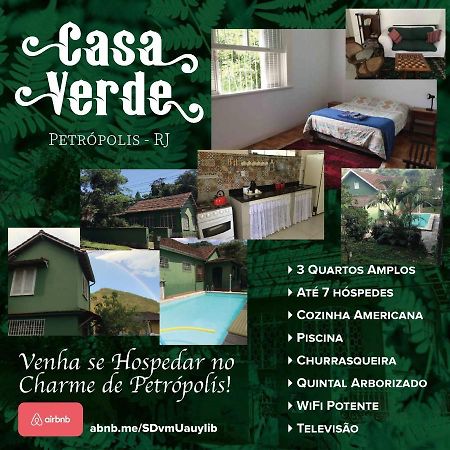 Casa Verde Em Petropolis Hotel Buitenkant foto