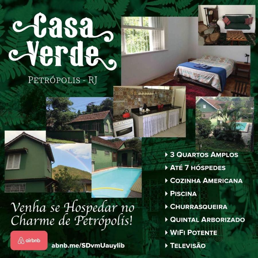 Casa Verde Em Petropolis Hotel Buitenkant foto